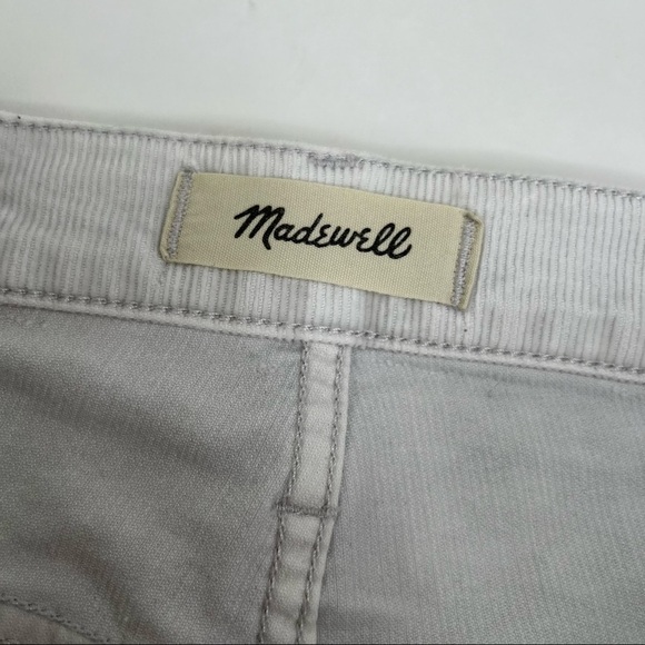 RARE Madewell Cool Fog Button-Front Tall Cali Demi-Boot High Rise Cordury Pants - Picture 4 of 17